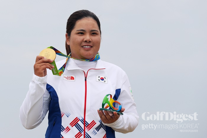 2016년 리우데자네이루 올림픽에서 금메달을 땄던 박인비